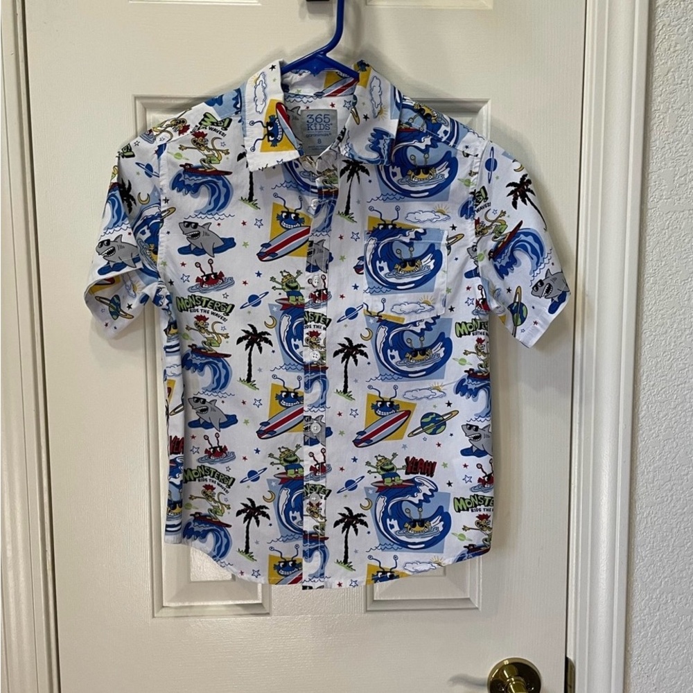 ♻️365 KiDS Boy’s Short Sleeves Shirt♻️